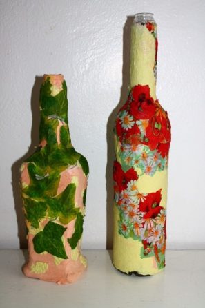 vázy z lahve